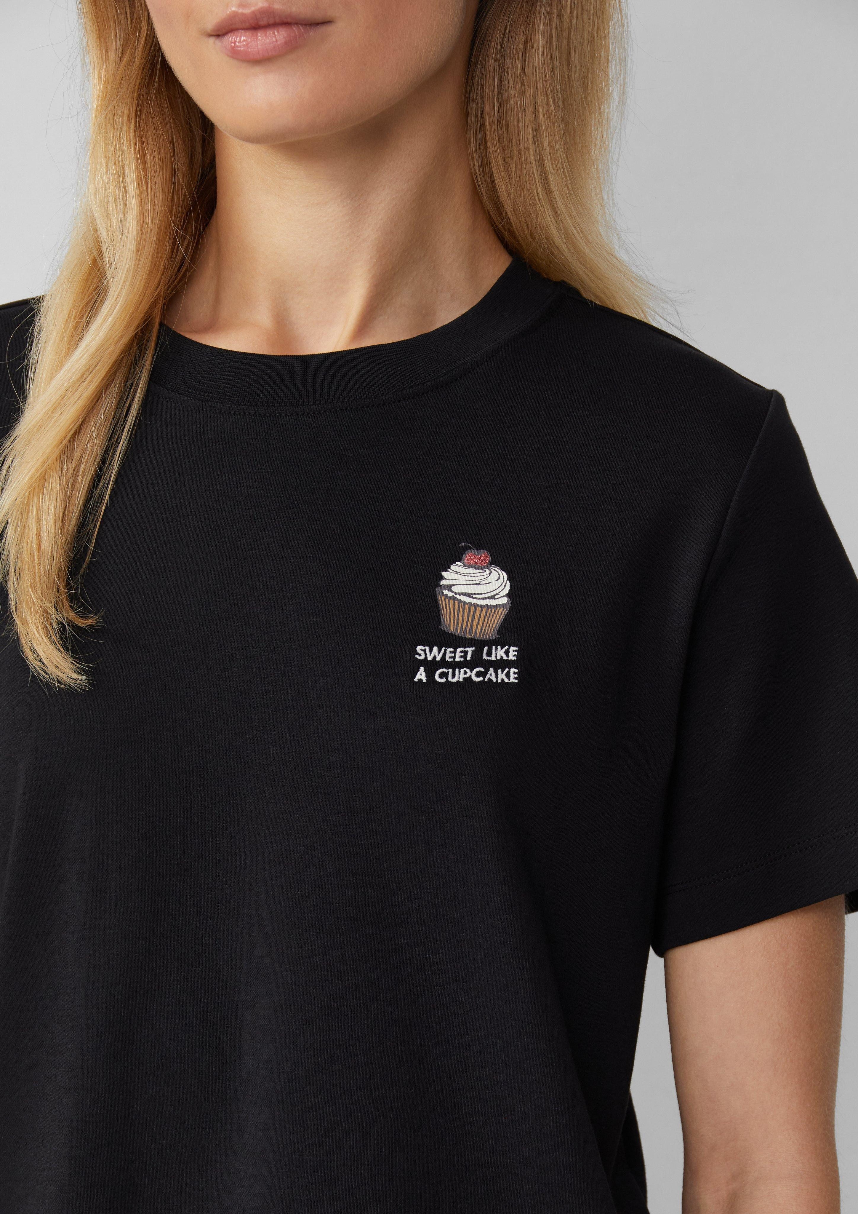 s.Oliver Kurzarmshirt T-Shirt aus Interlockjersey mit günstig online kaufen