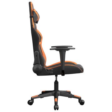 vidaXL Bürostuhl Gaming-Stuhl Schwarz und Orange Kunstleder