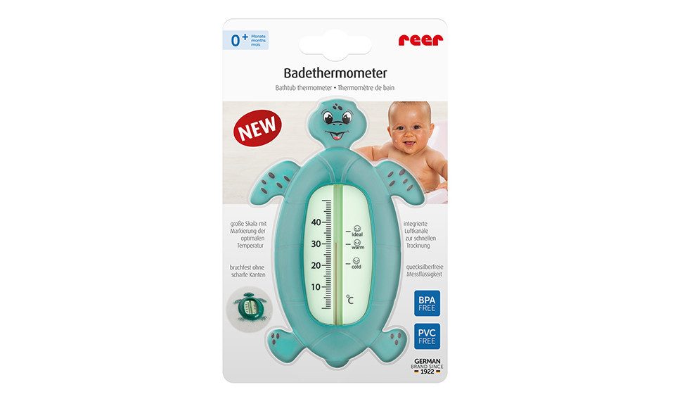 Reer Reer Badethermometer Schildkröte Kinder-Sicherheitsgurt