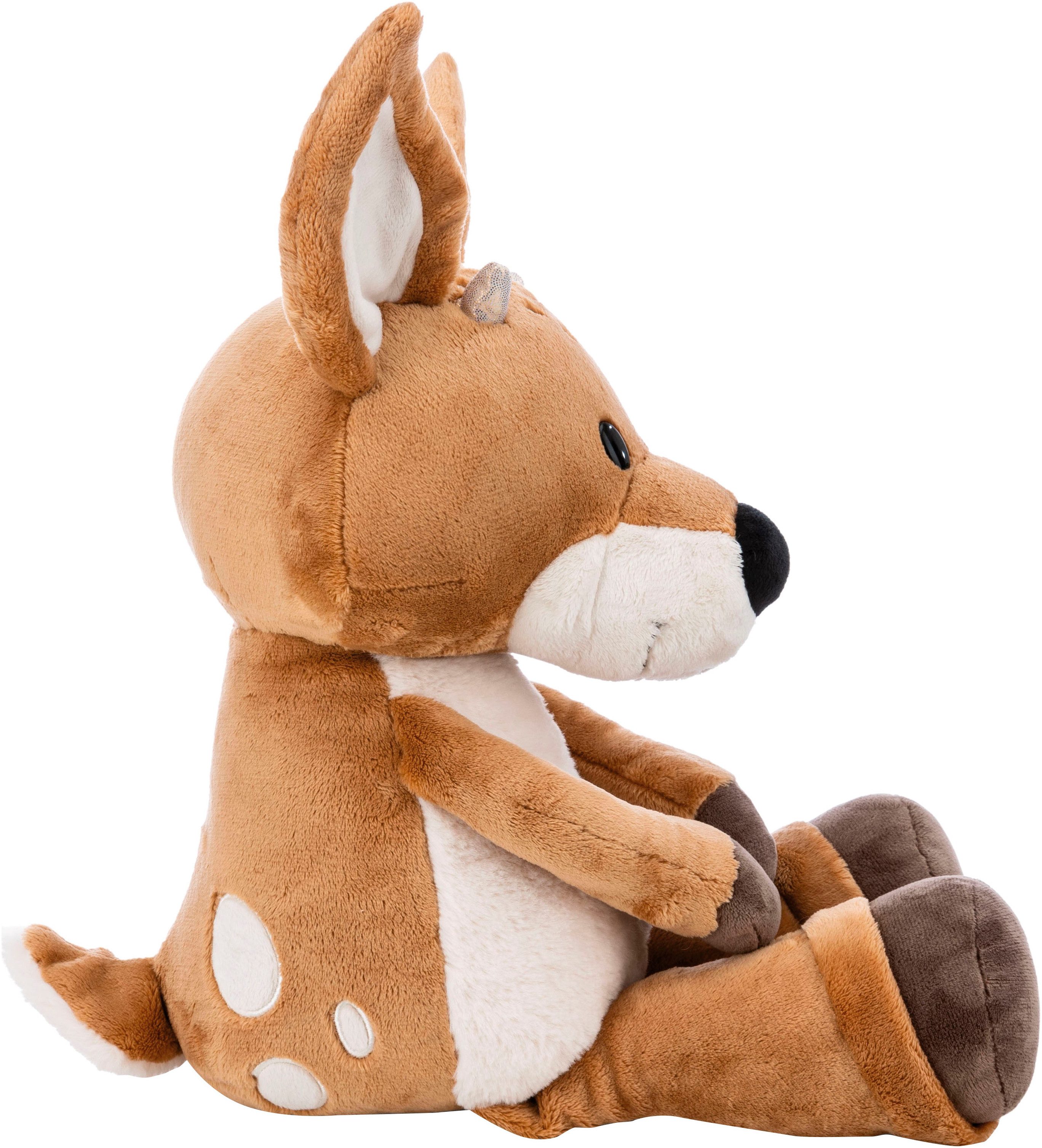 Nici Kuscheltier Forest Friends, Rehbock René Roebuck, 35 cm schlenkernd, enthält recyceltes Material