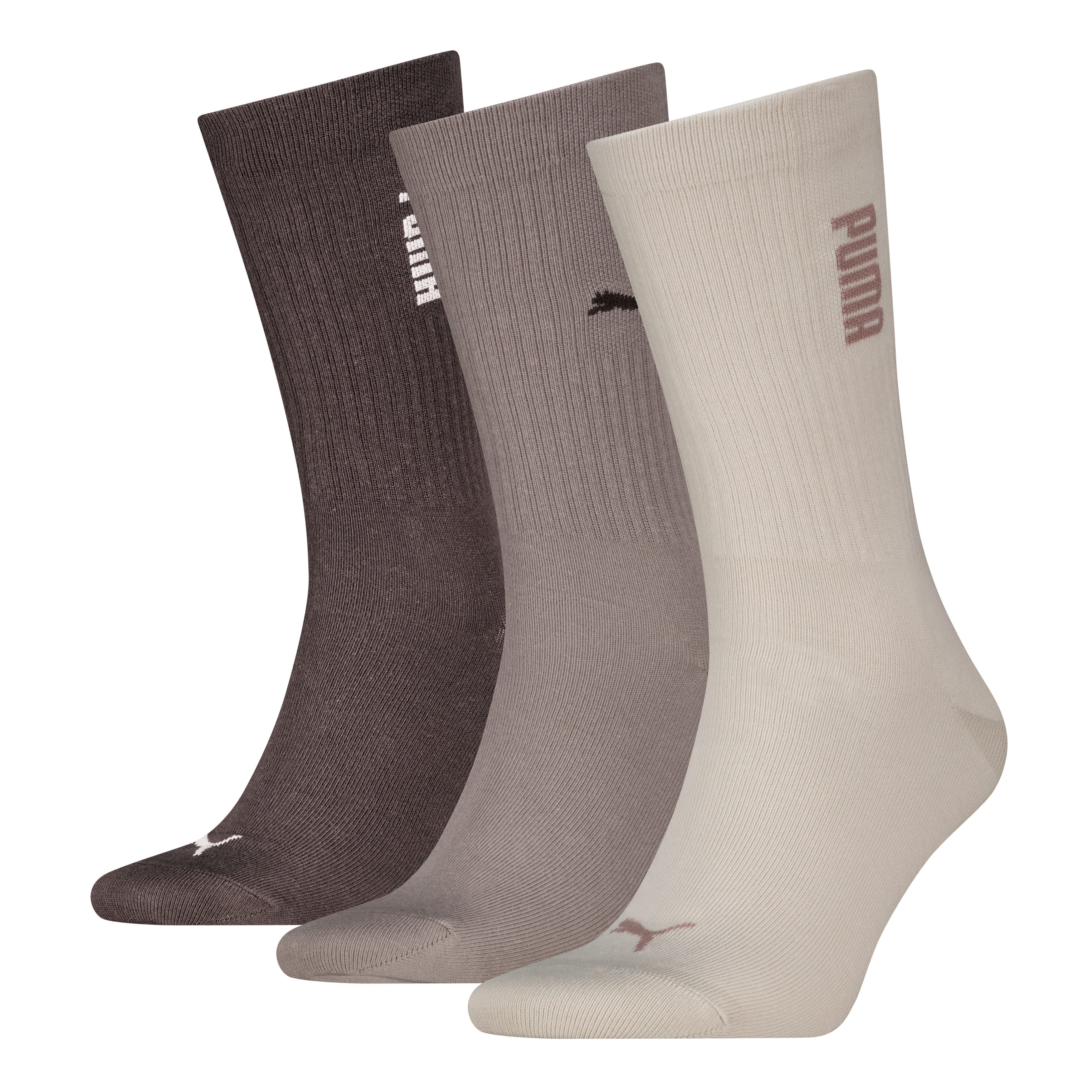 PUMA Socken PUMA UNISEX LOGO CREW SOCK (3-Paar) günstig online kaufen