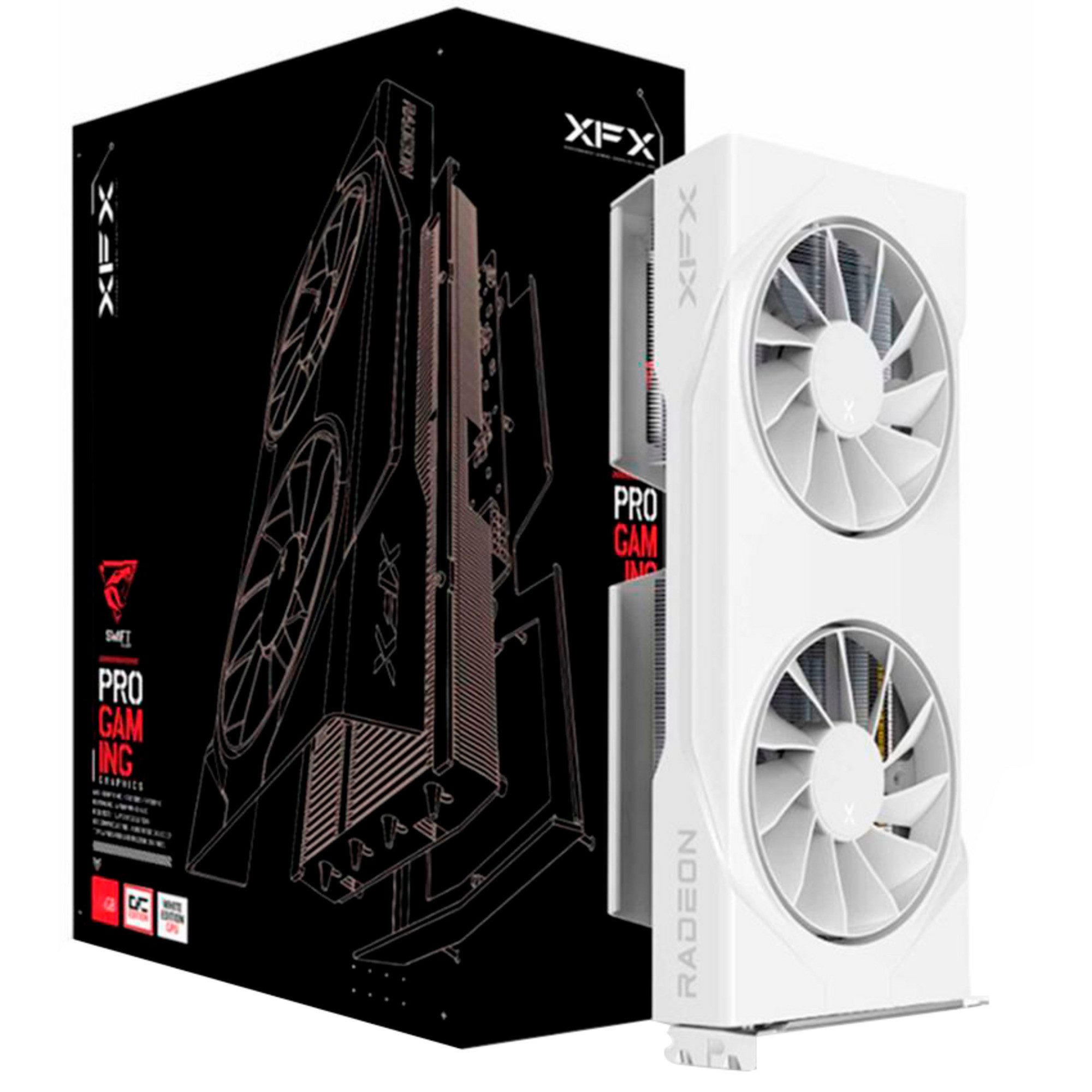 XFX XFX Radeon RX 9060 XT Swift OC 8GB, Grafikkarte, Grafikkarte (8 GB)