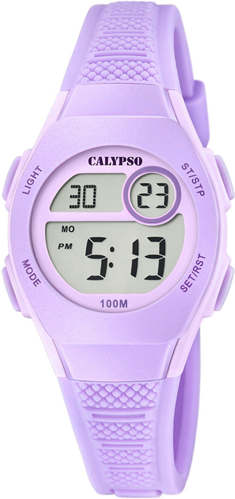 CALYPSO WATCHES Chronograph Junior Collection K5831/4, Quarzuhr, Kinderuhr, Datum, digital, Stoppfunktion, ideal als Geschenk