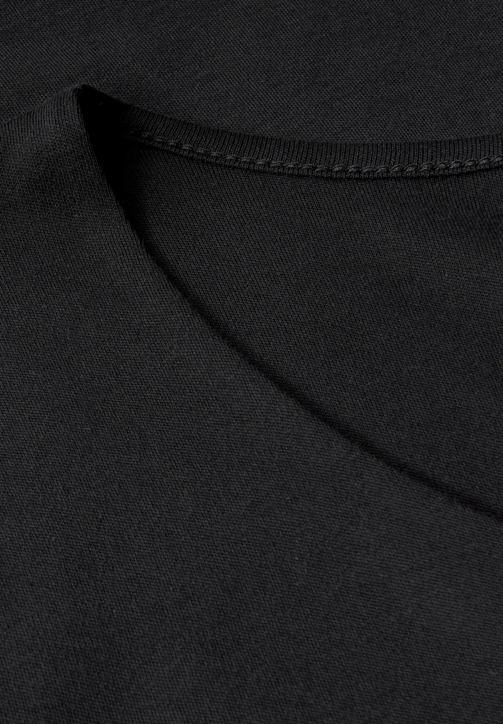 STREET ONE T-Shirt – T-Shirt mit modernem Herzausschnitt günstig online kaufen