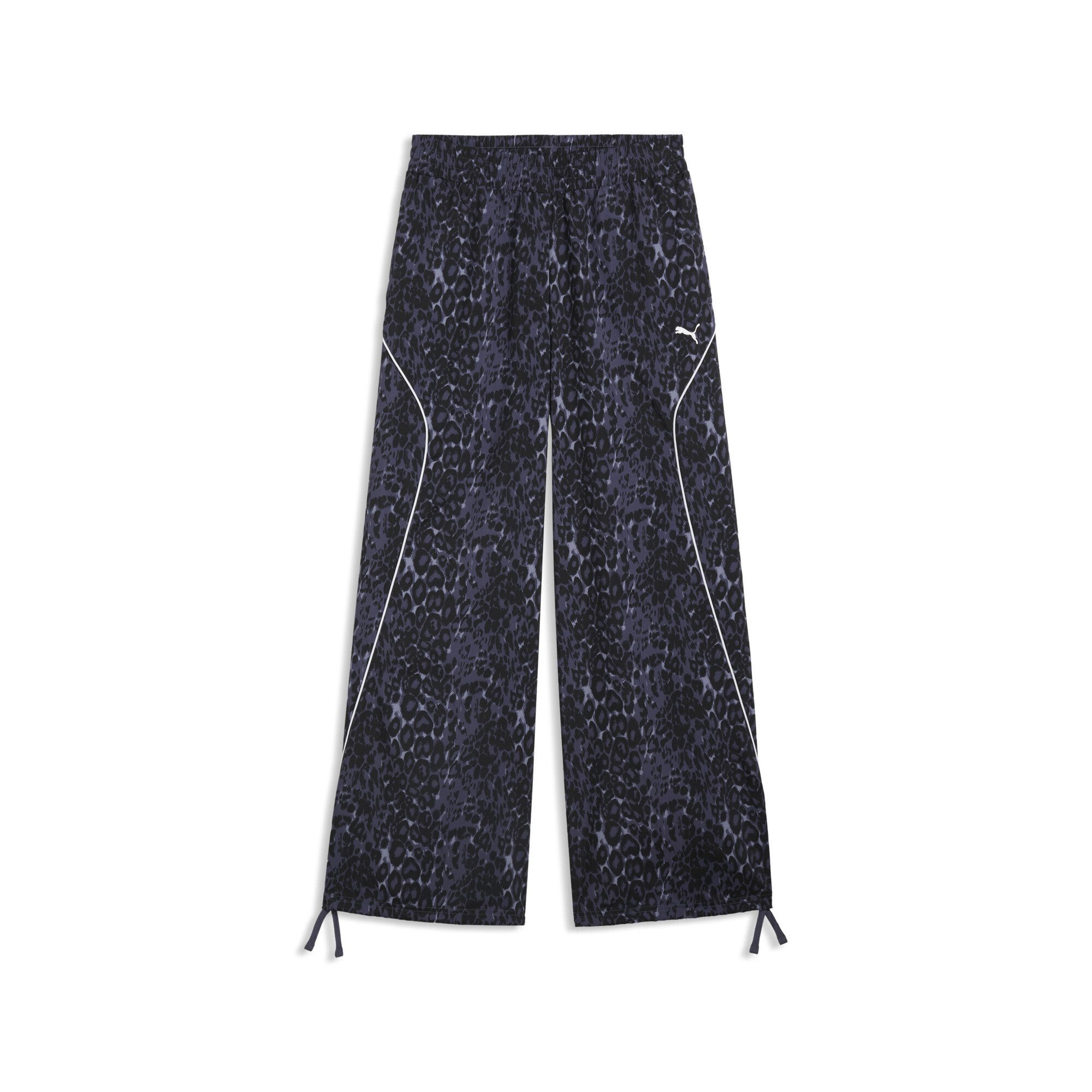 PUMA Sporthose PUMA Sport Relaxed Animal Printed Wide Leg Hose Damen