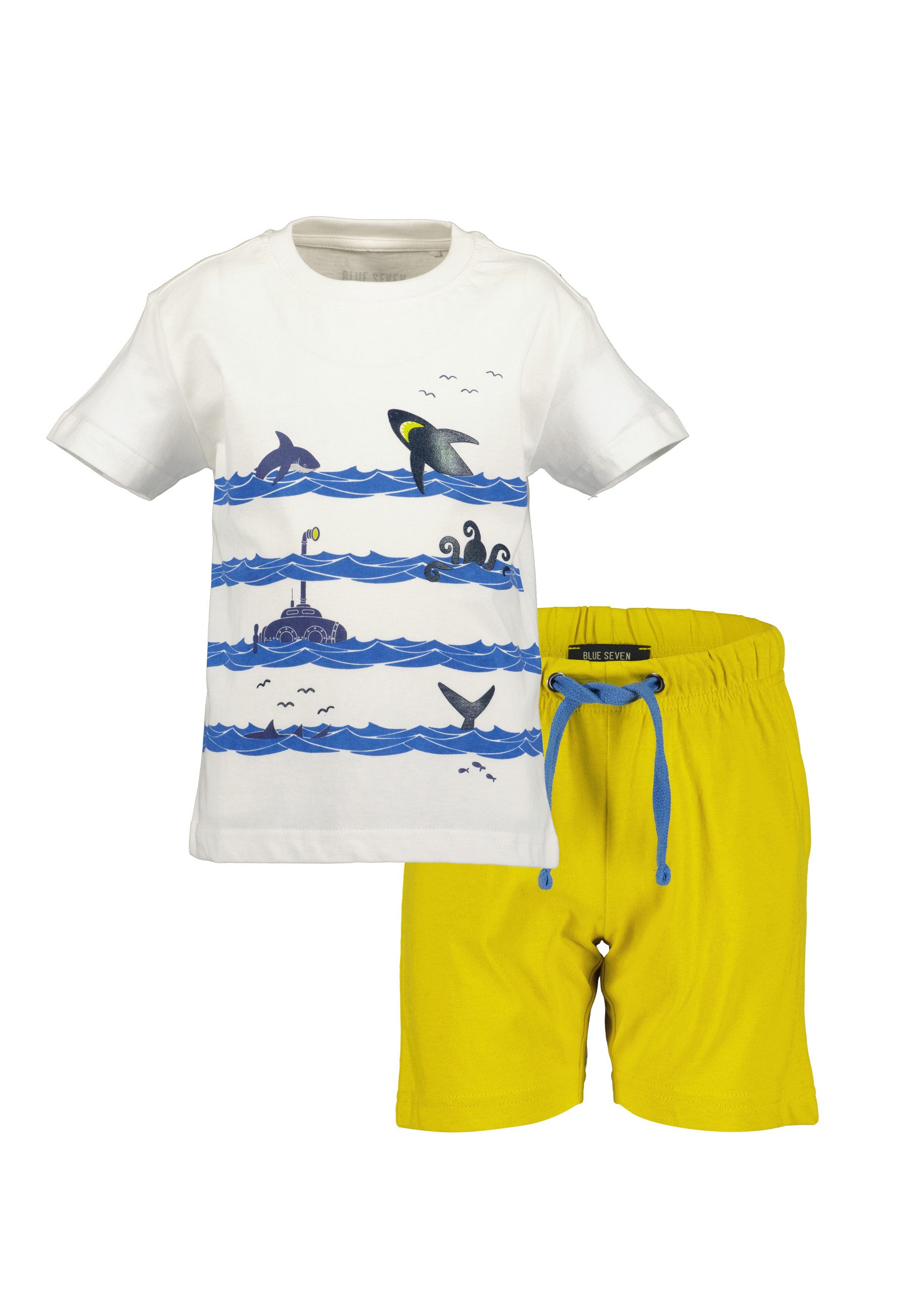 Blue Seven Shirt & Shorts (Set, 2-tlg)