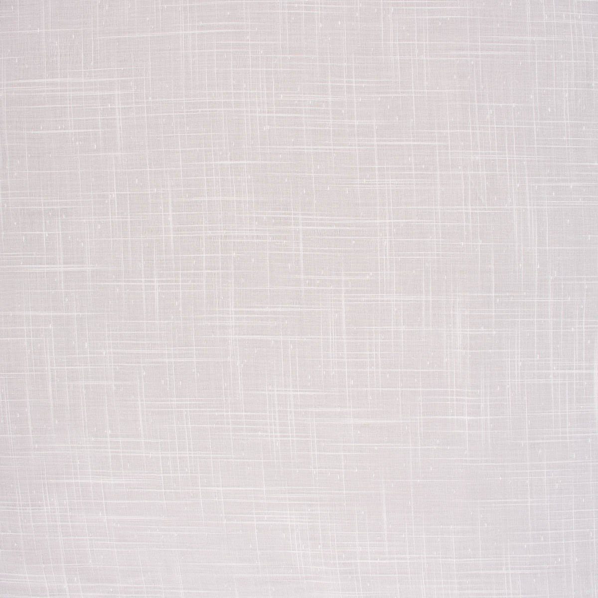 SCHÖNER LEBEN. Meterware Gardinenstoff Gardinenstores Voile Leinenstruktur Noppen ecru 260cm, leicht perforiert, Voile, mit Bleiband, pflegeleicht