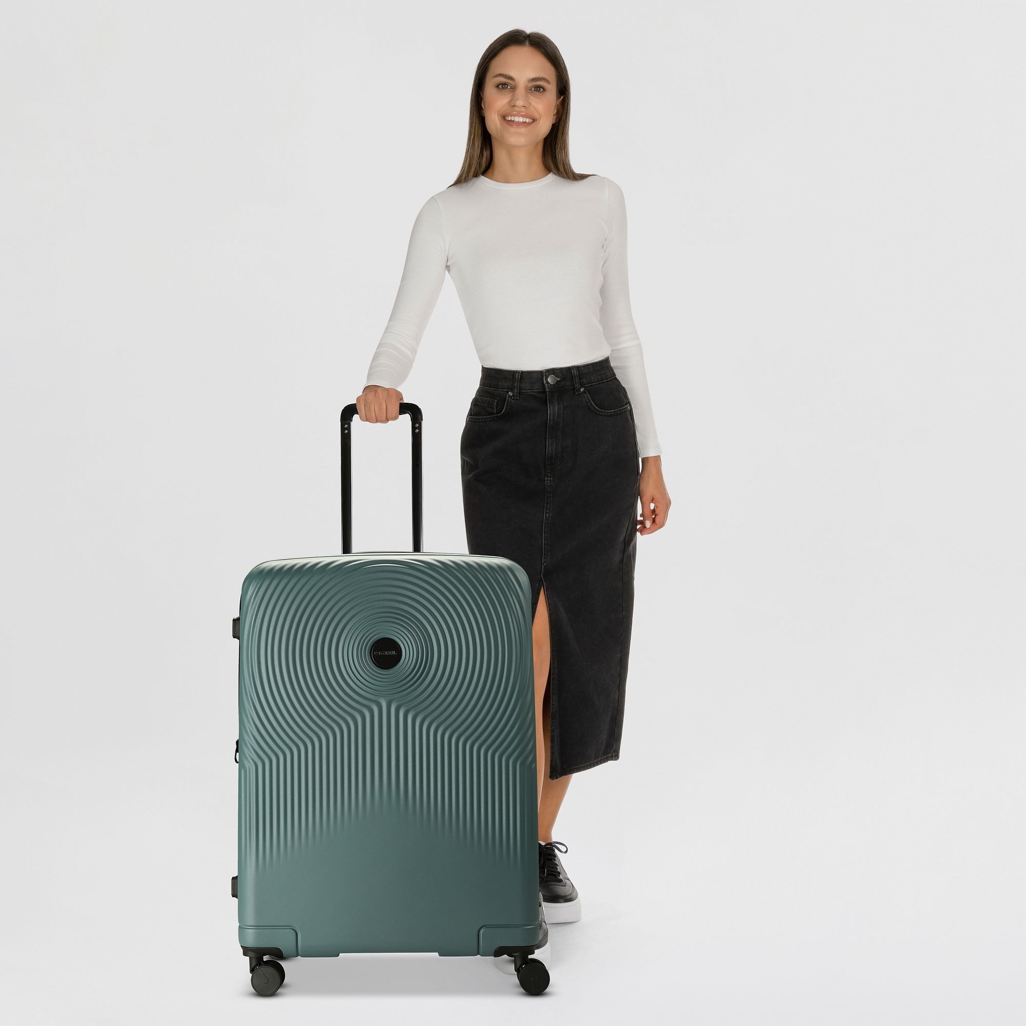 Gabol Hartschalen-Trolley Radar, 4 Rollen, Polycarbonat