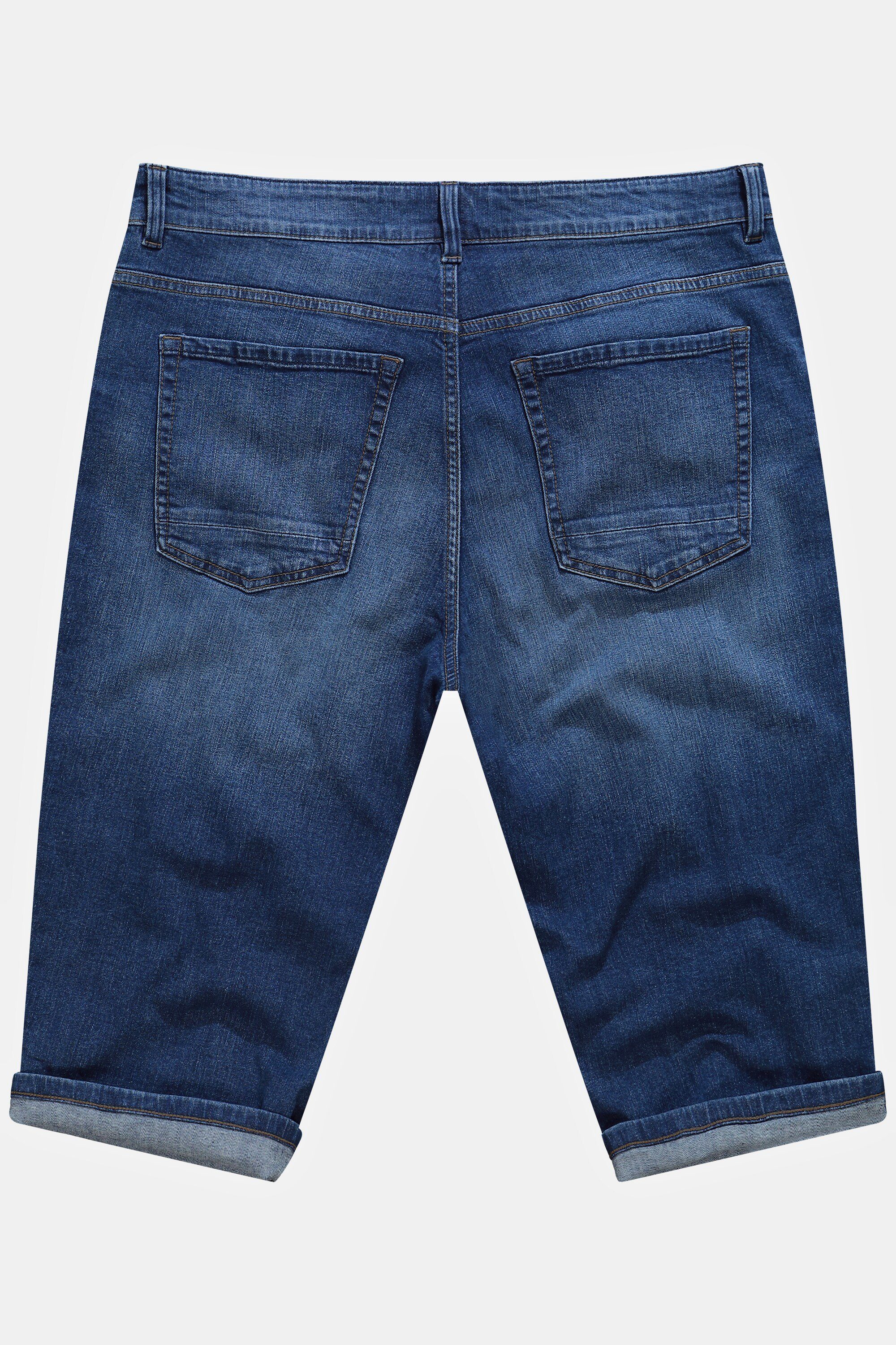dark JP1880 3/4-Jeans blue denim 5-Pocket Jeansbermudas Powerstretch