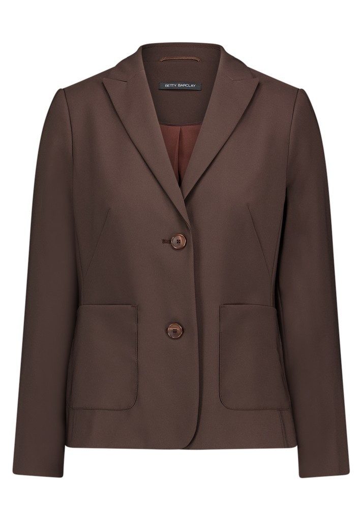 Betty Barclay Jackenblazer Blazer Kurz Einreiher 1/1 Arm