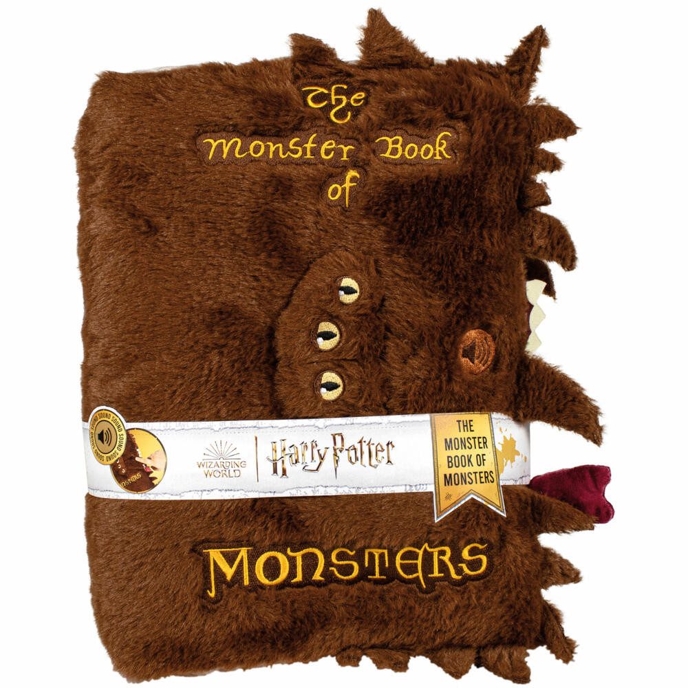 Schmidt Spiele Plüschfigur Harry Potter Monsterbuch inklusive Sound 26 cm