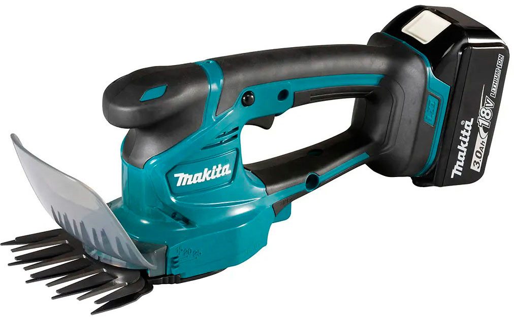 Makita Akku-Gras- und Strauchscherenset DUM111RFX, 18V, 2.500 min-1, 11/20 cm, Inkl. Akku und Ladegerät