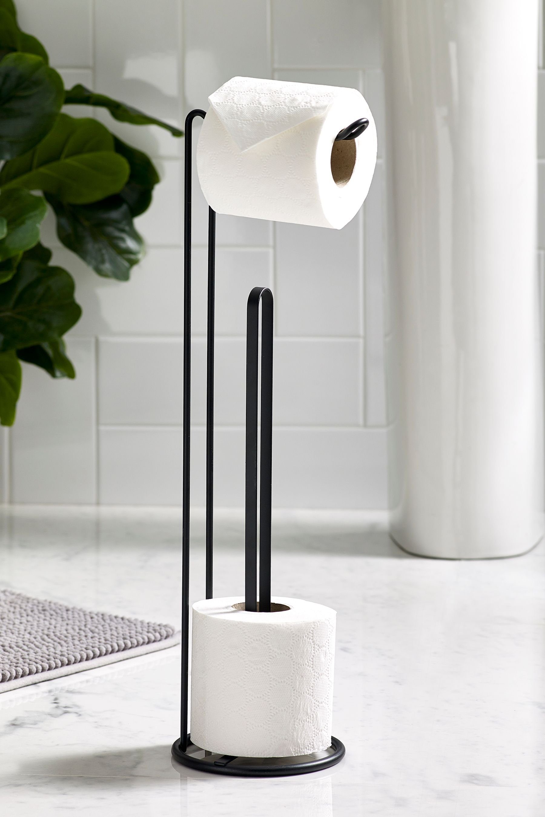 Toilettenpapierhalter Next (1-St) aus Draht Toilettenpapierhalter