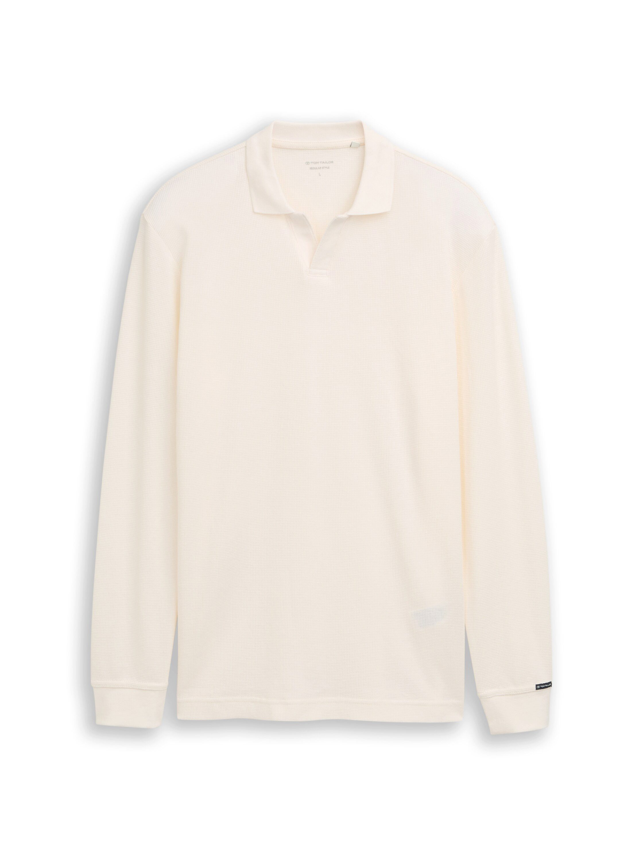 Langarm-Poloshirt