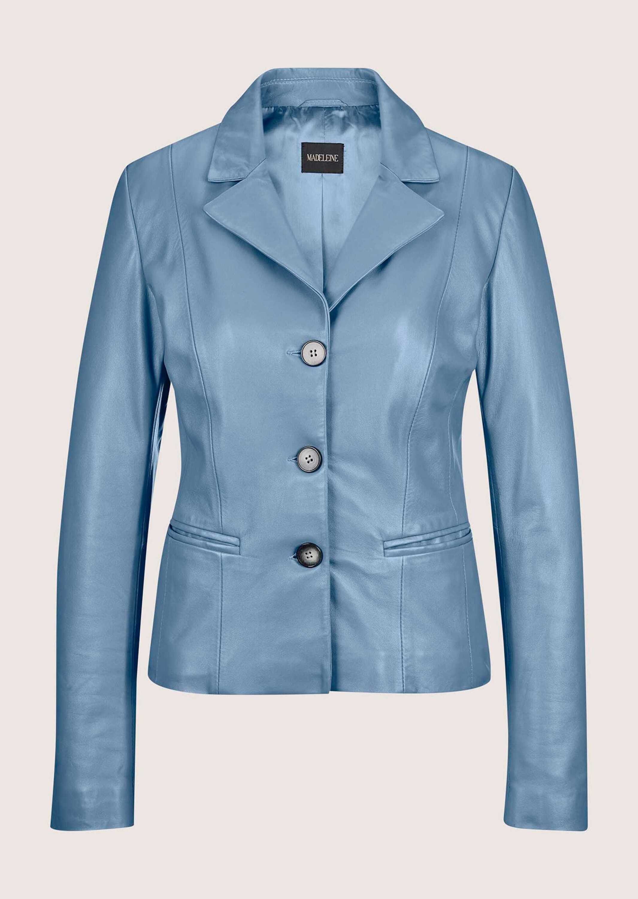 Lederjacke Kurzblazer aus Lammnappa-Leder