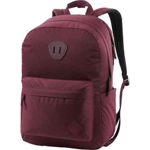 NITRO Freizeitrucksack Urban plus, Daypack, Streetpack im Retro-Look, Alltagsrucksack, Schulrucksack