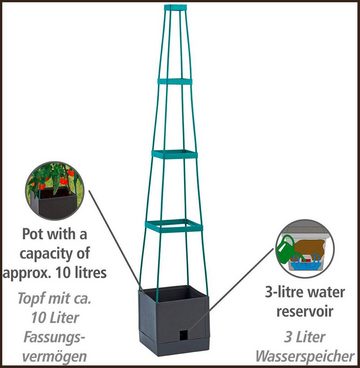 Maximex Blumenständer, mit Rankstäben, ca. 10 l