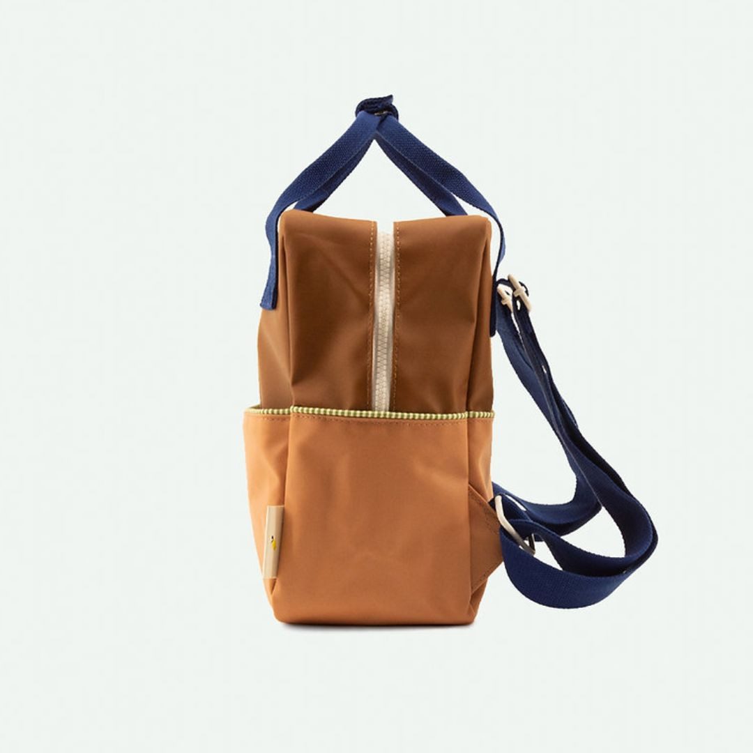 suebidou Rucksack Kinderrucksack Colourblock perfekter Begleiter für Kita und Freizeit, 20 x 13 x 26 cm