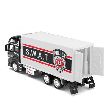 Insma Spielzeug-Polizei, 1:48 Kinderspielzeug LKW, Polizei Transportfahrzeug