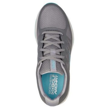 Skechers Skechers Elite 5 Score Grey/Aqua Damen Golfschuh Obermaterial aus Mesh und Synthetik mit Schnürfront