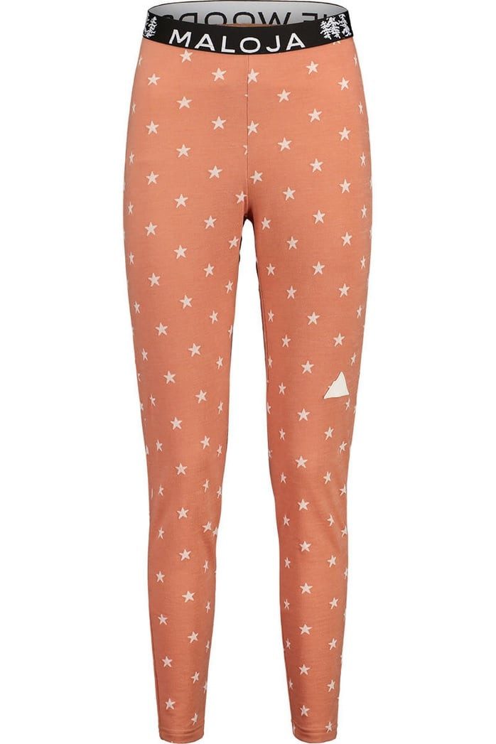 Maloja Lange Unterhose Unterziehhose Tight SesvennaM (Merino-Mix, wärmeisolierung)