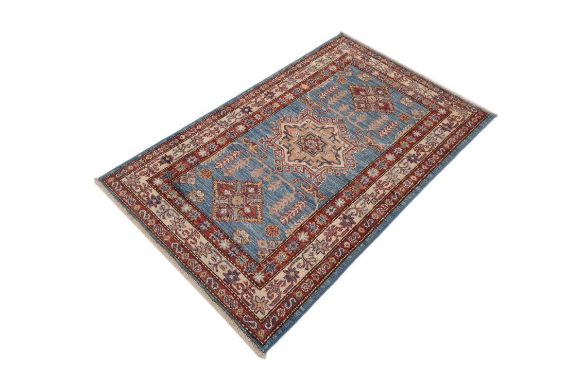 Orientteppich, 5 Super Höhe: mm 80x124 Orientteppich rechteckig, Trading, Kazak Handgeknüpfter Nain