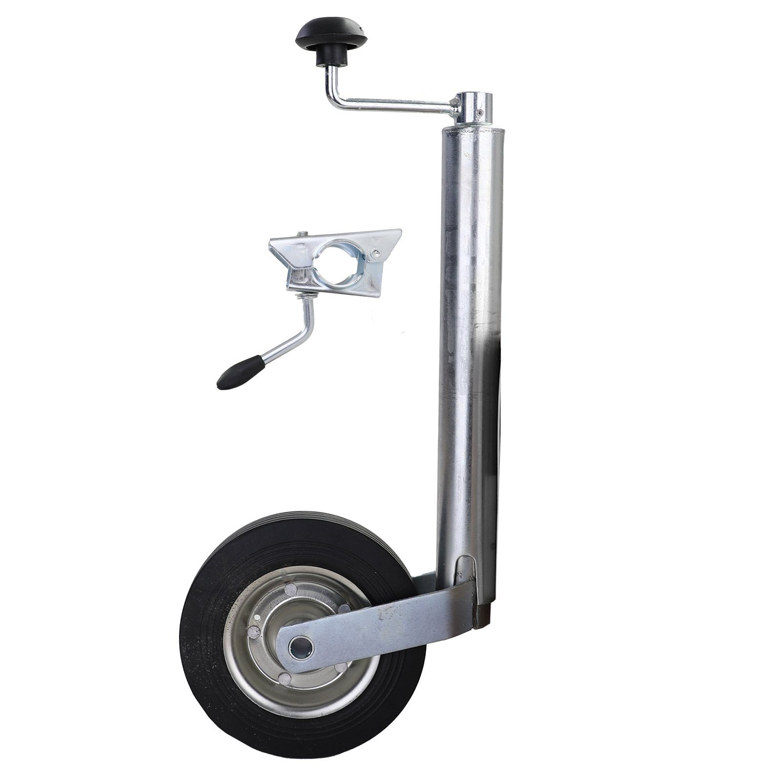 Tenzo-R Anhänger-Stützrad für Caravan Wohnwagen inkl. Halterung + Schrauben