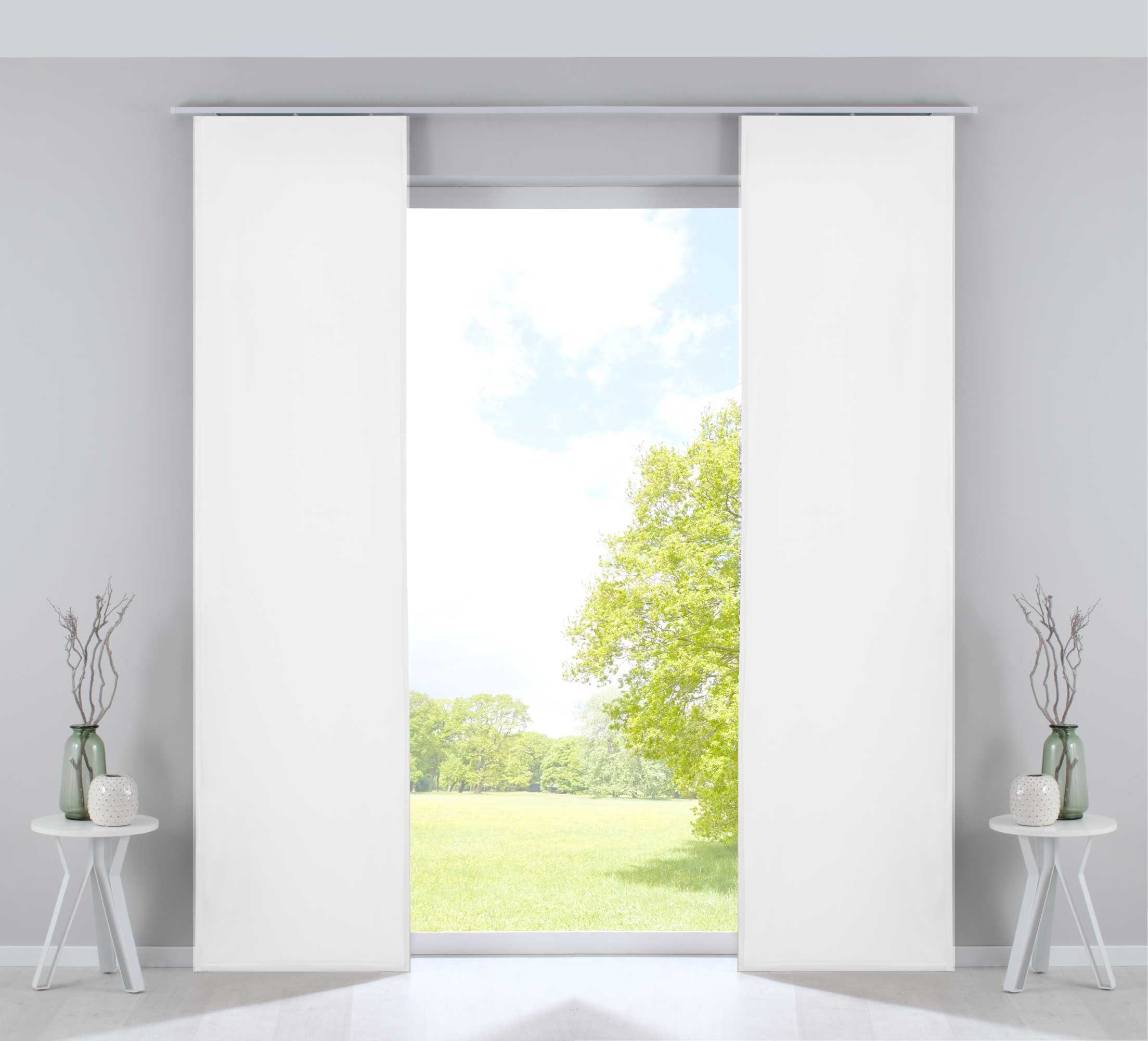 Gardinenbox Schiebegardine (2 St), Klettband, verdunkelnd, Samt, Milano Sam günstig online kaufen