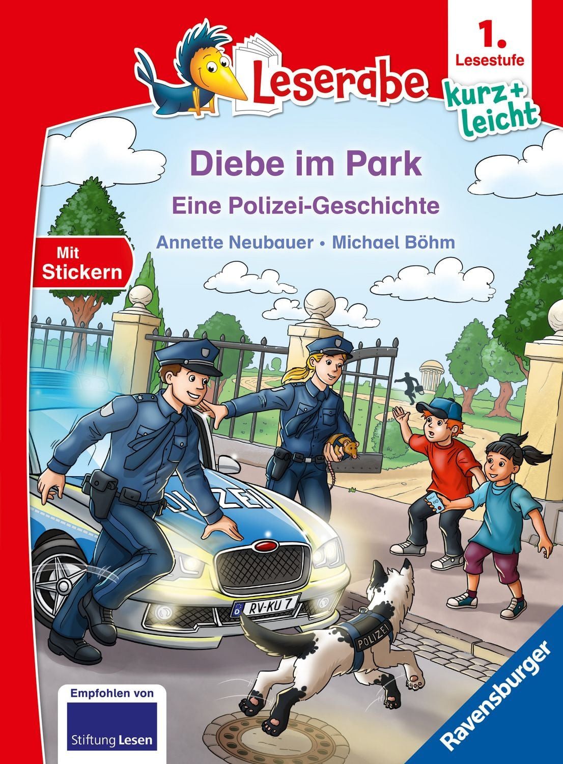 Leserabe 1. Lesestufe Kurz und leicht - Diebe im Park - Eine Polizei-G / Annette Neubauer