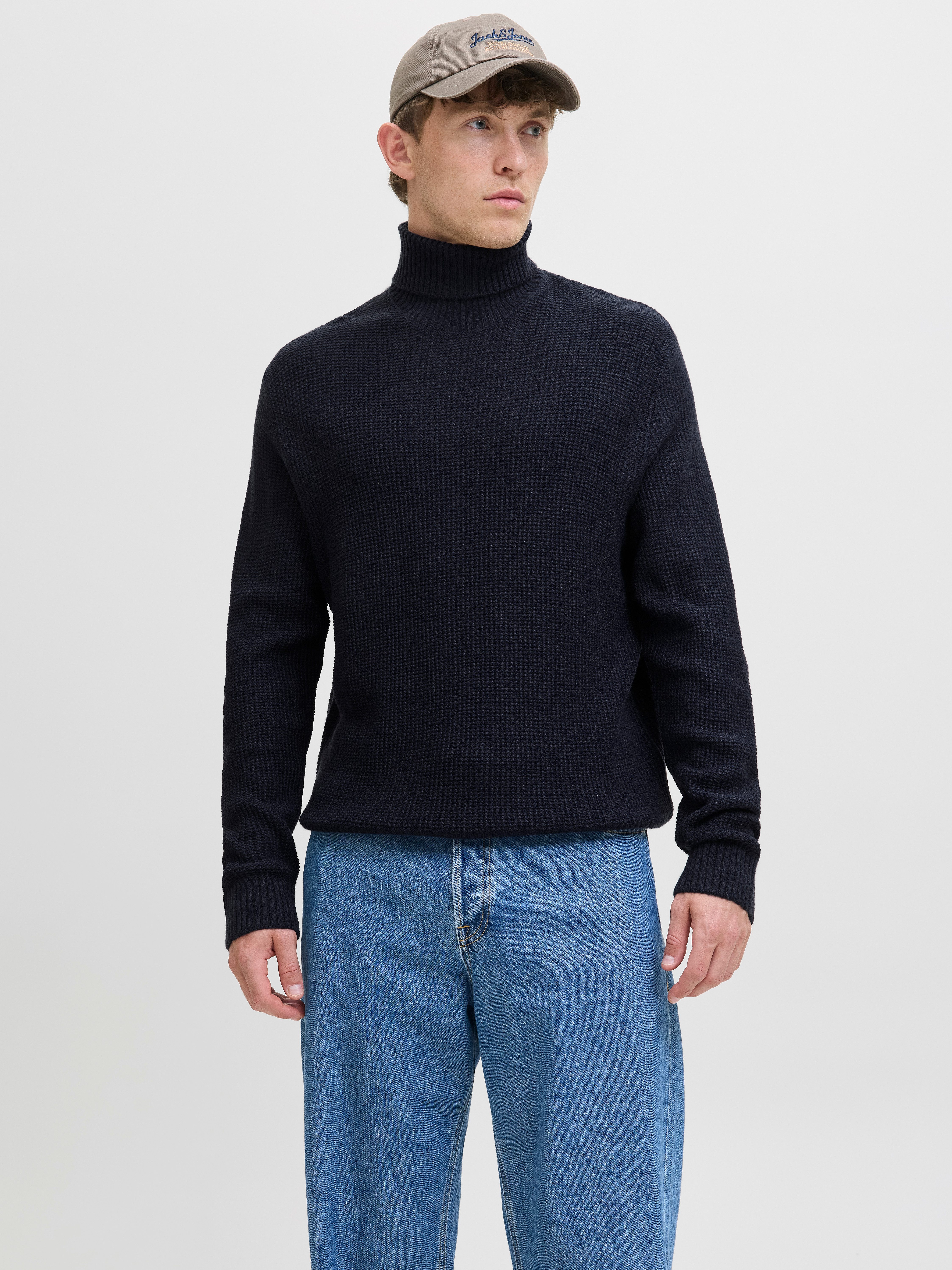 Jack & Jones Rollkragenpullover JJROY KNIT ROLL NECK AW25 günstig online kaufen