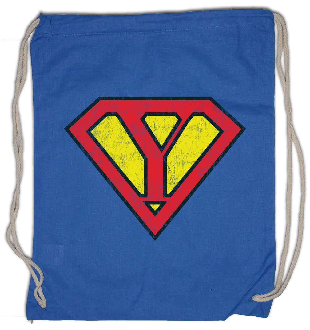 Turnbeutel Super Y Turnbeutel Buchstabe Initialen Vorname Nachname Man Fasching