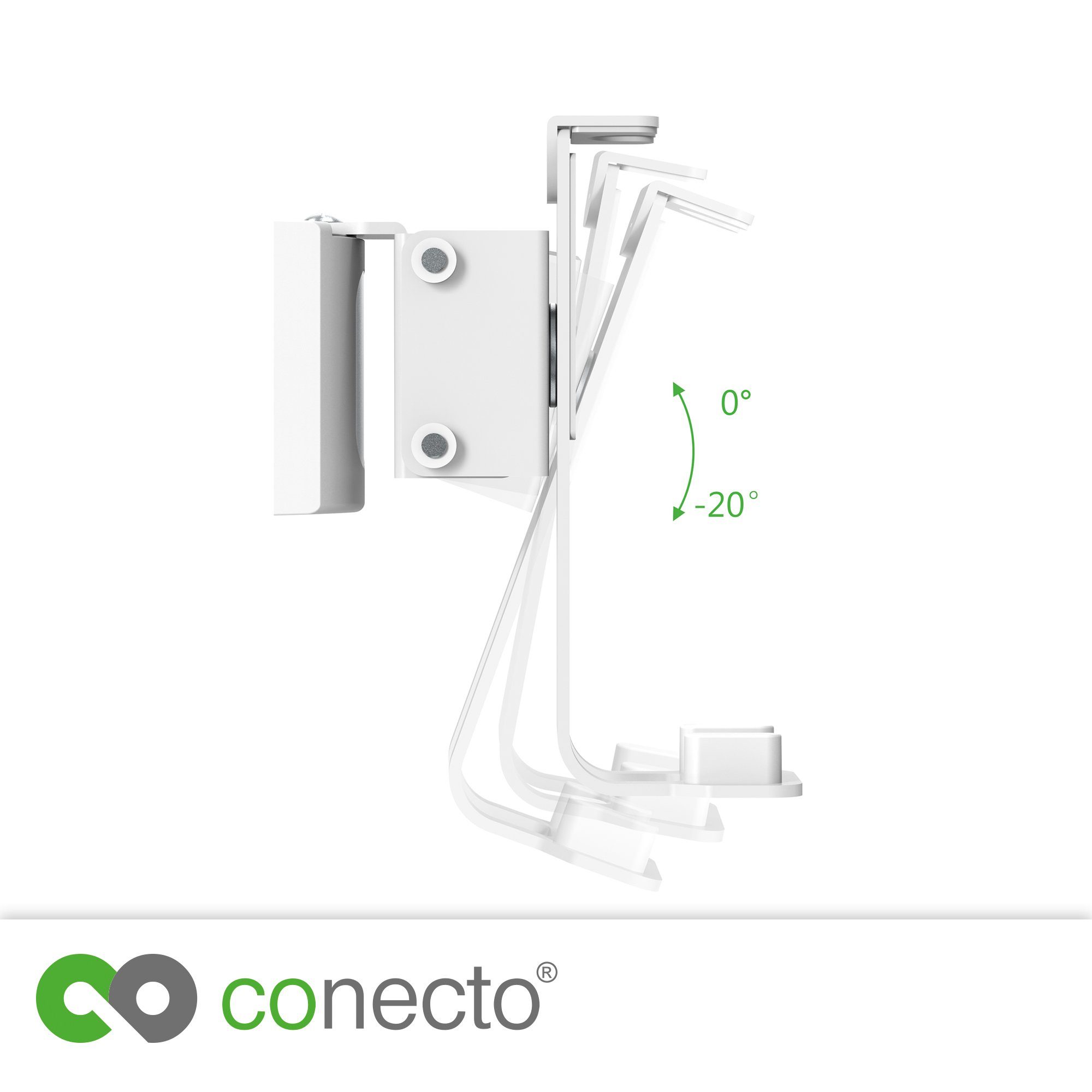 conecto Lautsprecher-Wandhalterung conecto Lautsprecher Wandhalterung, kompatibel mit Sonos® One, Sonos®
