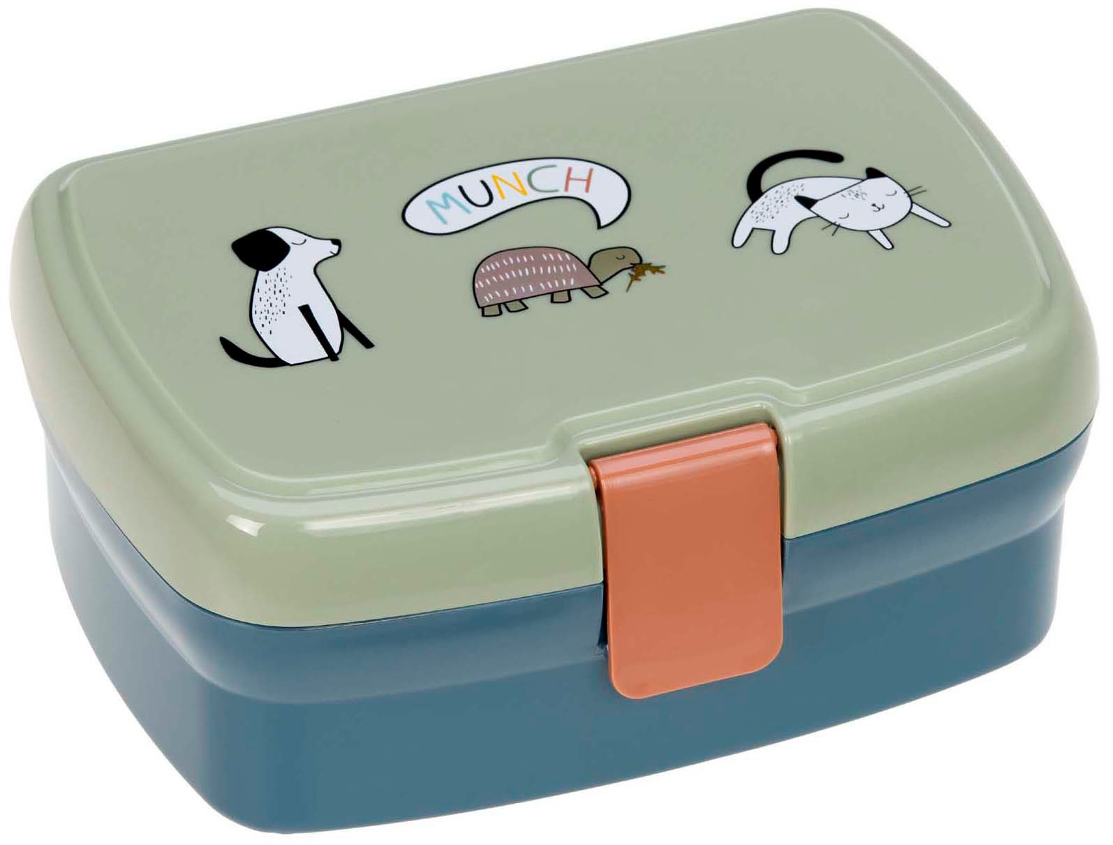 LÄSSIG Lunchbox Happy Prints, Polyprophylen (PP), (1-tlg)