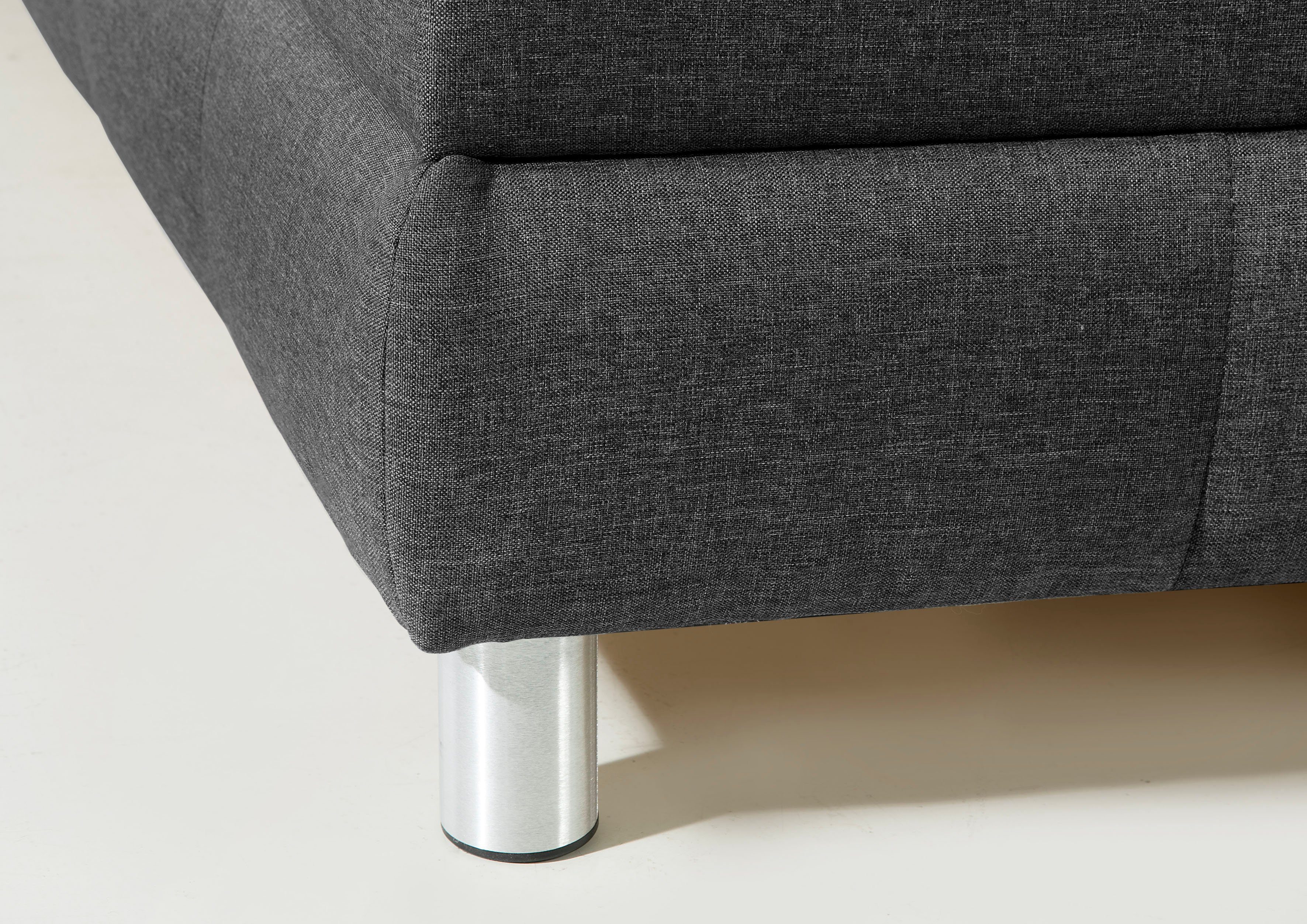 Home affaire Boxbett Vaasa, inkl. Bettkasten & Topper, XXL-Ausführung, Überlänge 220 cm
