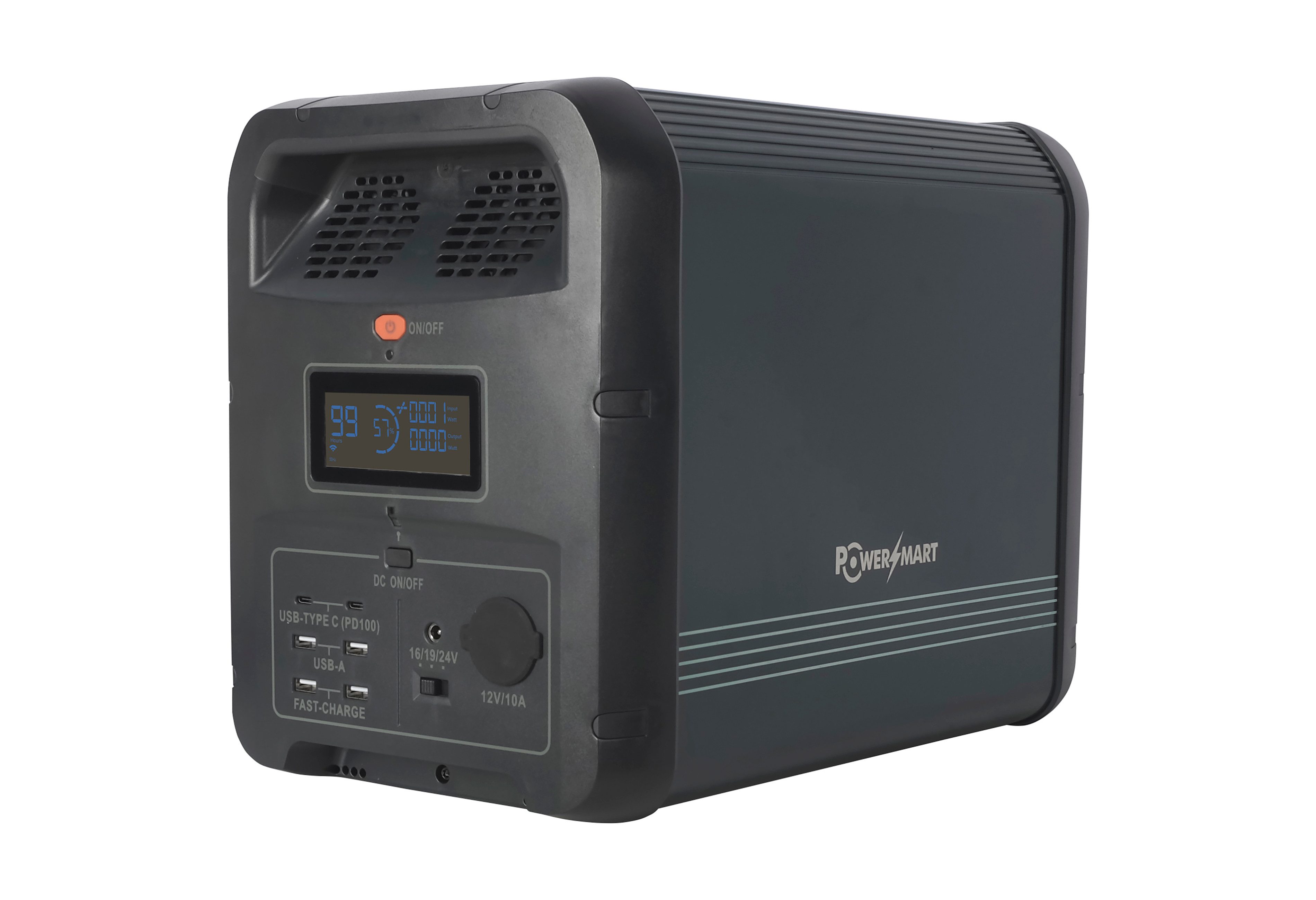 PowerSmart Stromerzeuger PT22F1503U.15F, (Tragbare Powerstation 2160Wh, LiFePO4, 1-tlg)