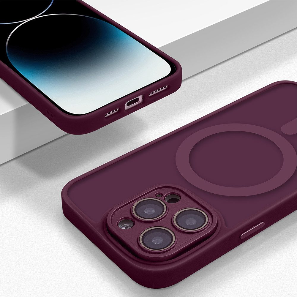 FITSU Handyhülle Schutzhülle für Apple iPhone Hülle MagSafe kompatible Handyhülle Case, Hülle für Apple iPhone 16 Pro Max, 16 Pro, 16, 15 Pro, 15, 14, 13 Case