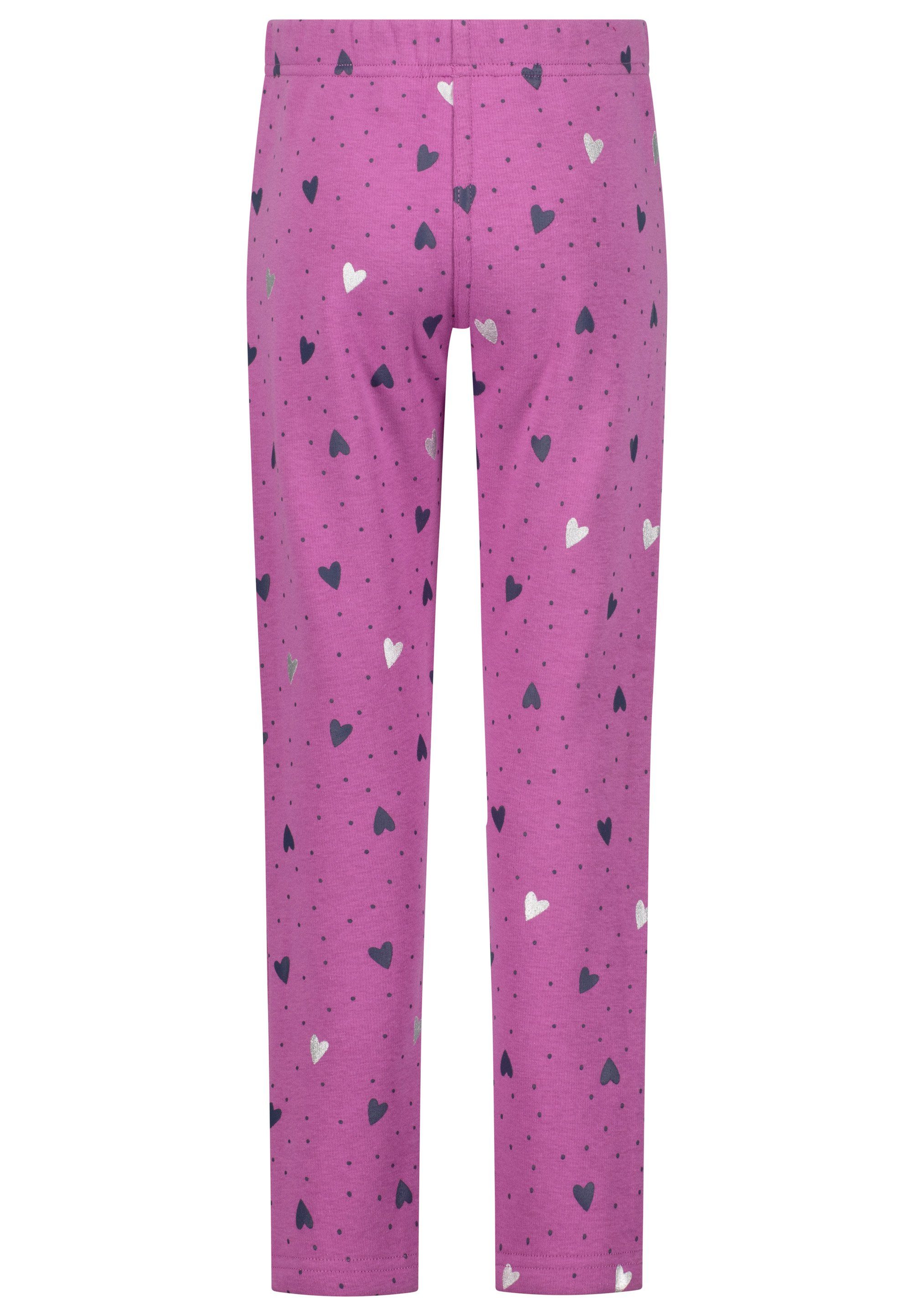 SALT AND PEPPER trendigem Thermoleggings Allover-Print mit