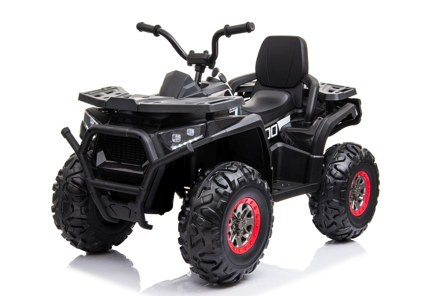 Toys Store Elektro-Kinderauto Kinder Elektroquad MP3 Offroad ATV Quad Geländewagen 2x45W 12V +FB, Belastbarkeit 45 kg