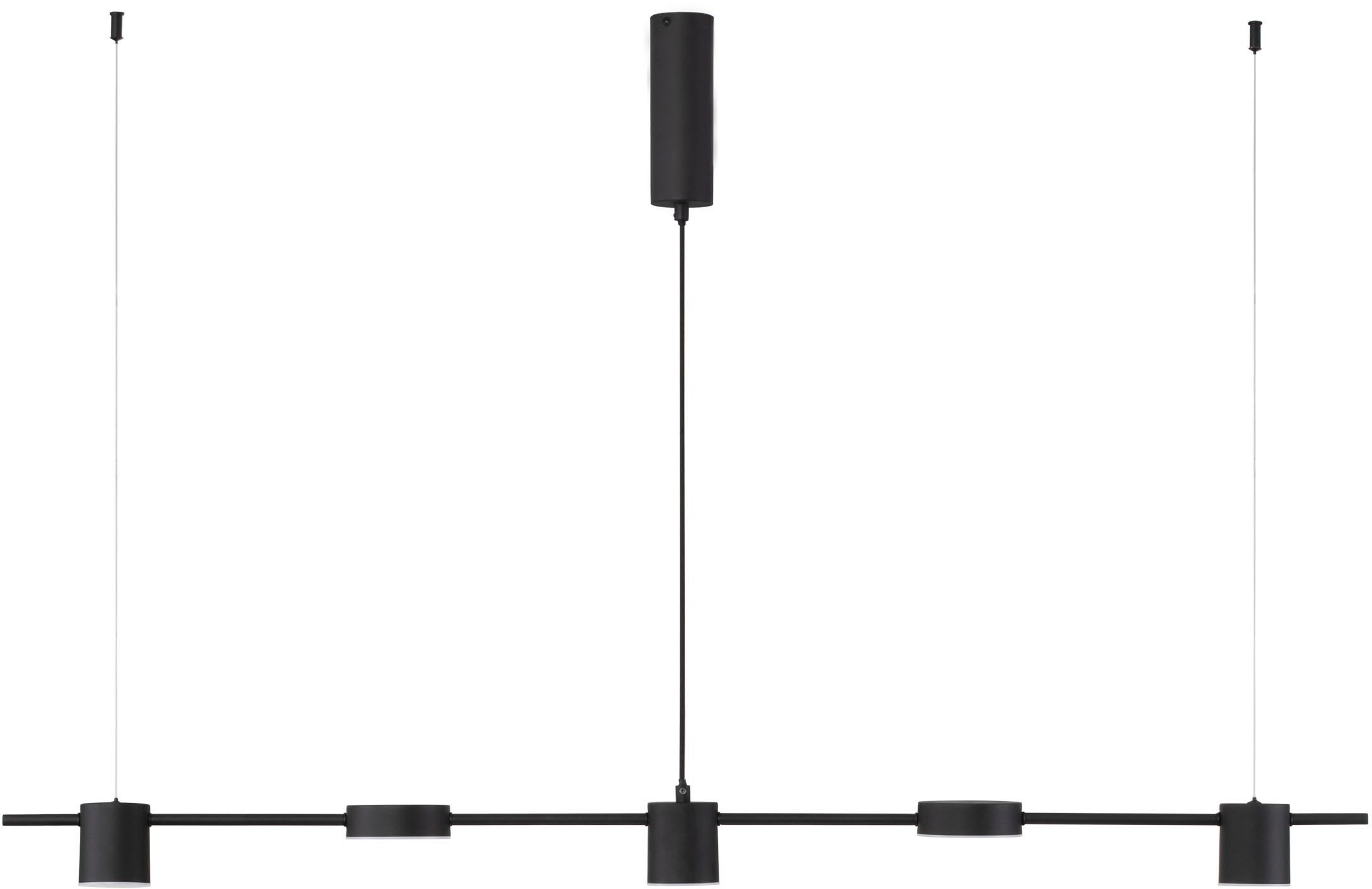 Nova Luce LED-Hängeleuchte NORDIK, Dimmfunktion, Warmweiß, Dimmbar; Mit Leuchtmittel