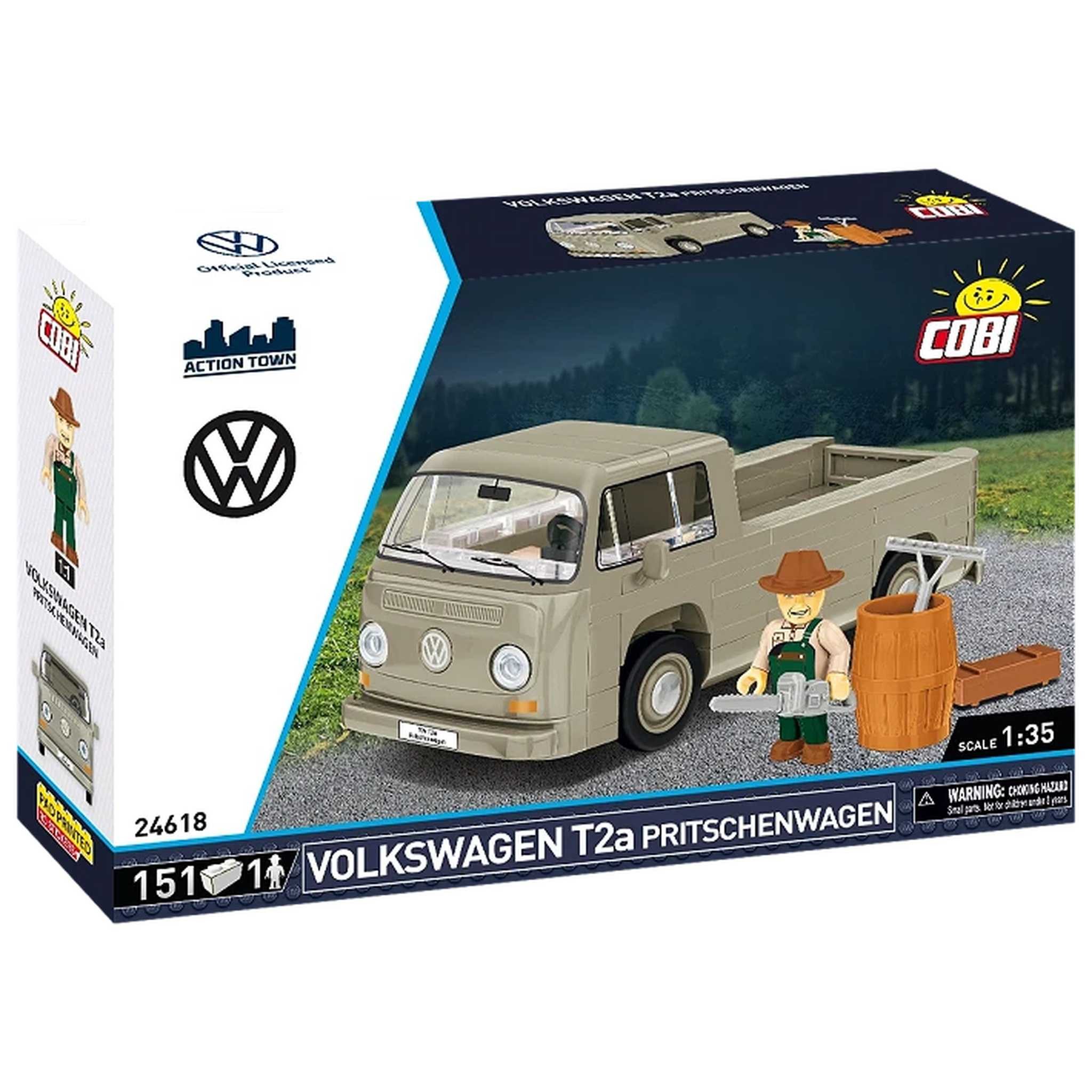 COBI CB-24618 - VW T2a Pritschenwagen (Cobi) Spielbausteine