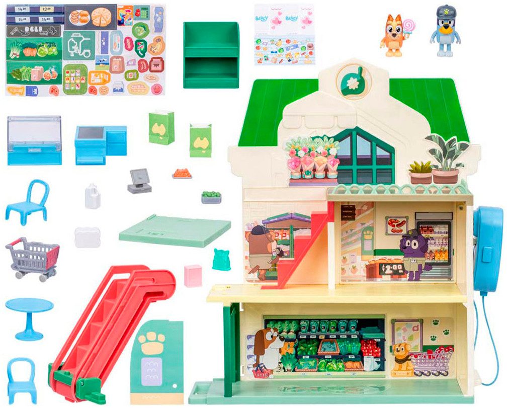 Moose Spielwelt Bluey, Let's Play Chef Supermarkt, mit Soundeffekten