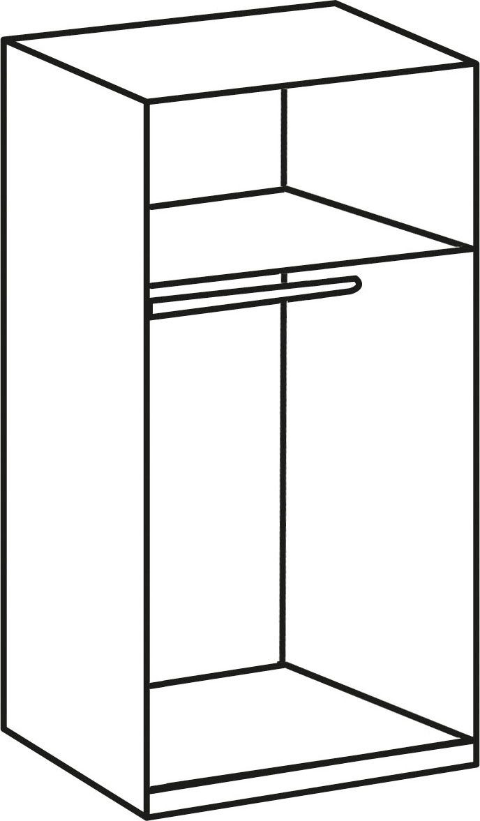 Wimex Schrank-Set Bitburg, (Set, Weiß 3-St)