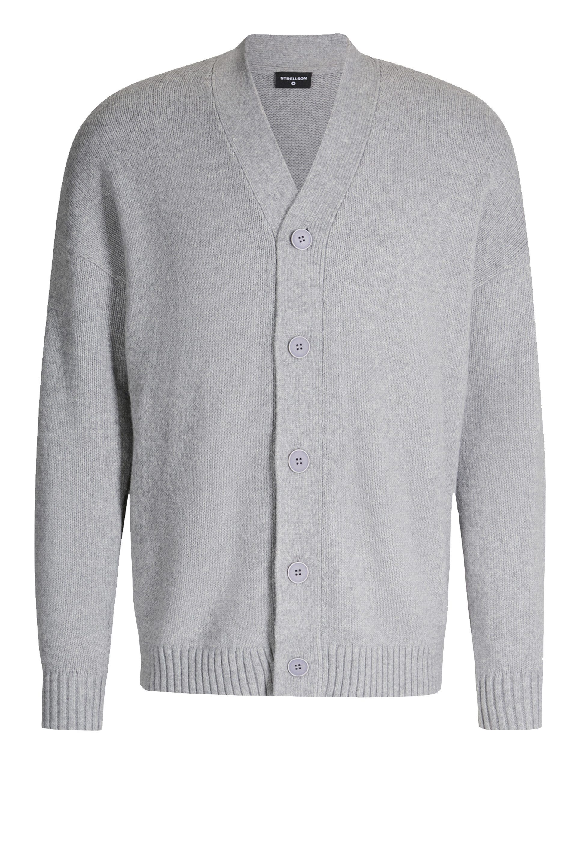 Strellson Strickjacke Tito mit V-Ausschnitt (1-tlg)