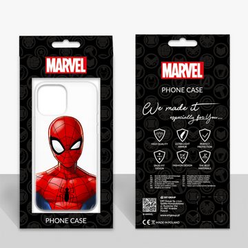 MARVEL Handyhülle Handyhülle Spider Man 012 Marvel Teildruck Transparent