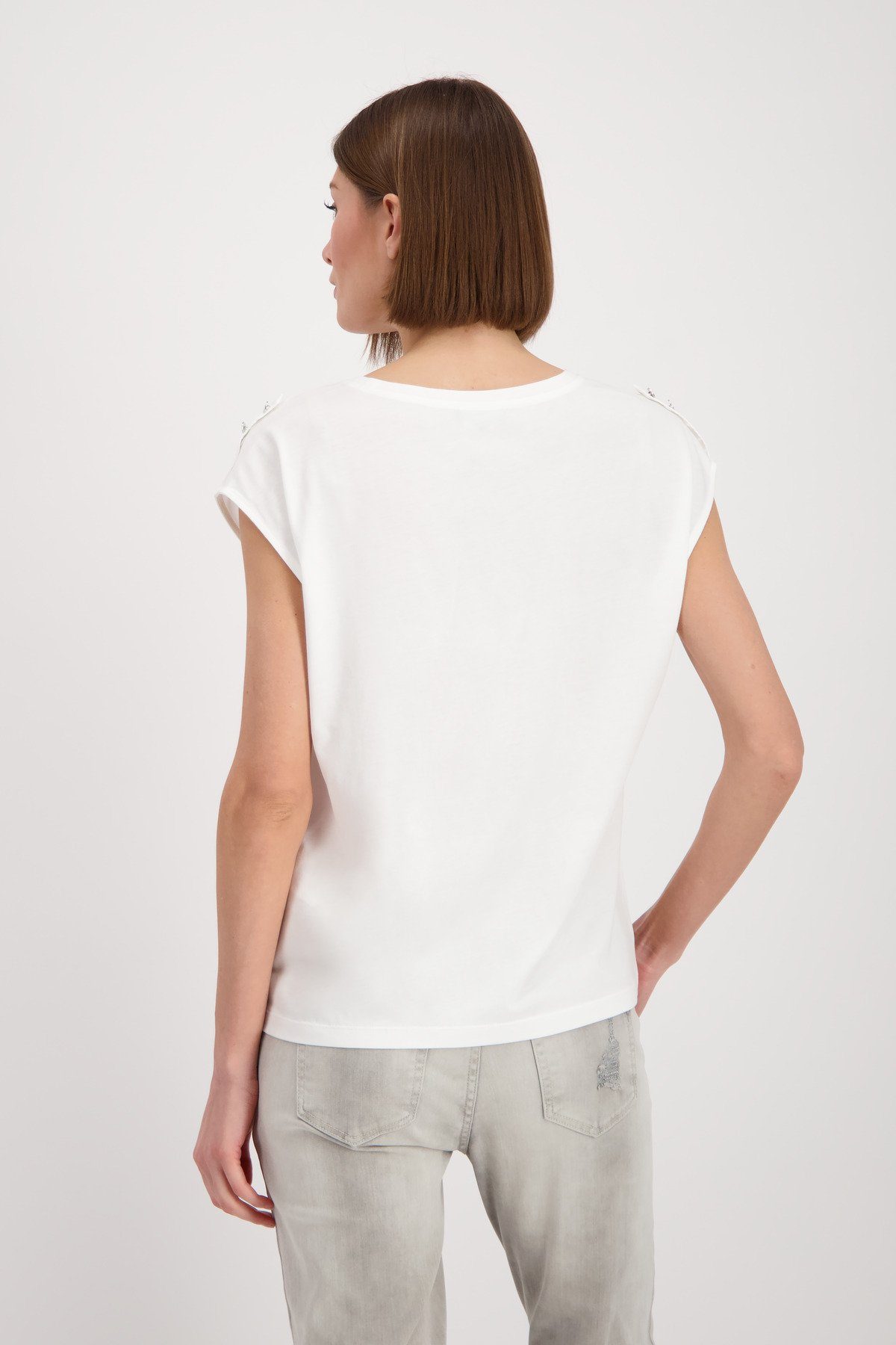 Monari T-Shirt off-white 102