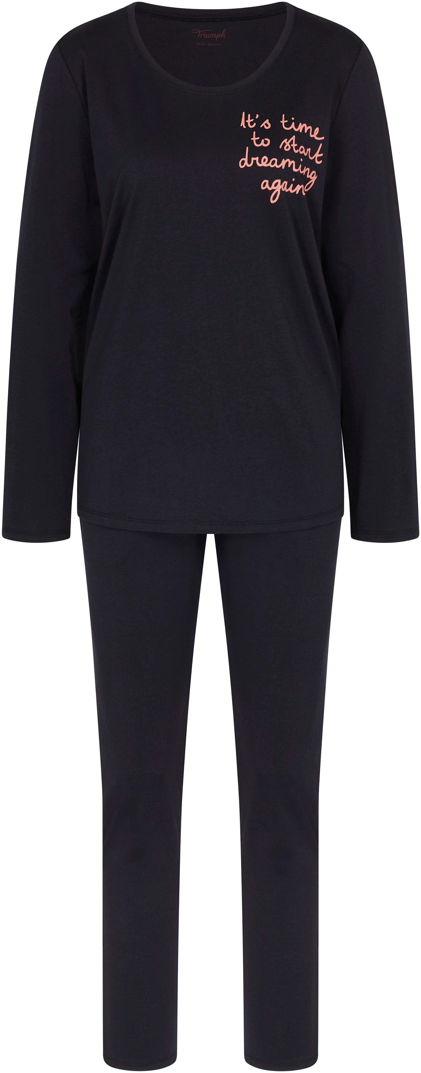 Triumph Pyjama Sets PK 03 LSL X (2 tlg) weich, langärmelig, Rundhalsausschn günstig online kaufen