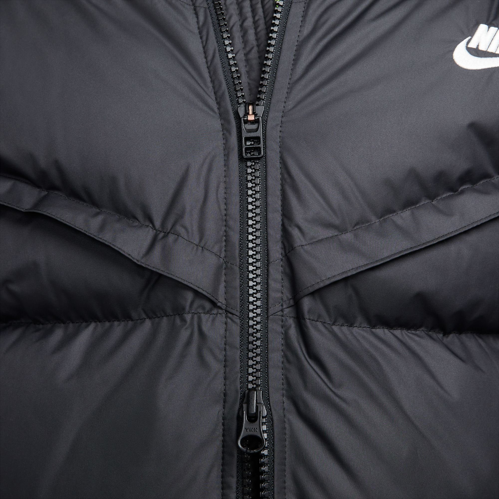 Sportswear INSULATED STORM-FIT HOODED MEN'S JACKET Windbreaker WINDRUNNER Nike BLACK/BLACK/SAIL