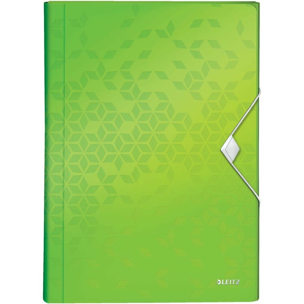 LEITZ Fächermappe Fächermappe WOW 4589 6 Fächer grün günstig online kaufen