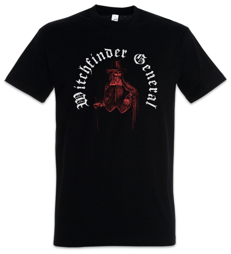 Urban Backwoods Print-Shirt Matthew Hopkins Witchfinder General Herren T-Shirt Hexenjäger Hunter (1-tlg) Witch Hexe Witchcraft Hexenverfolgung