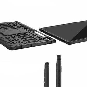 CoolGadget Tablet-Hülle Hybrid Outdoor Hülle für Samsung Galaxy Tab S6 10,5 Zoll, Hülle massiv Outdoor Schutzhülle für Samsung Tab S6 Tablet Case